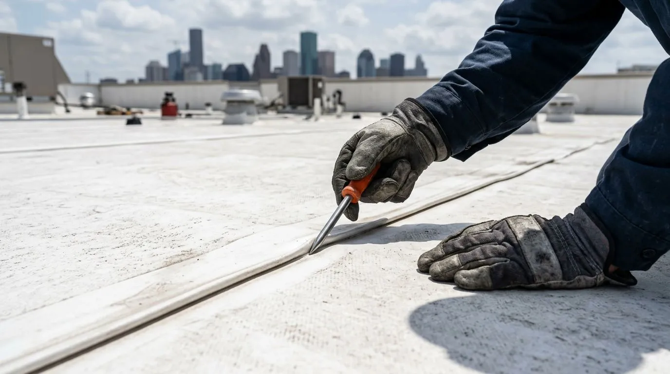 Commercial roof repair Houston