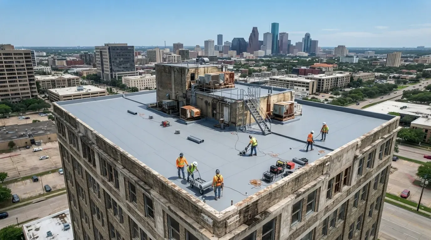 TPO Roofing Houston TX